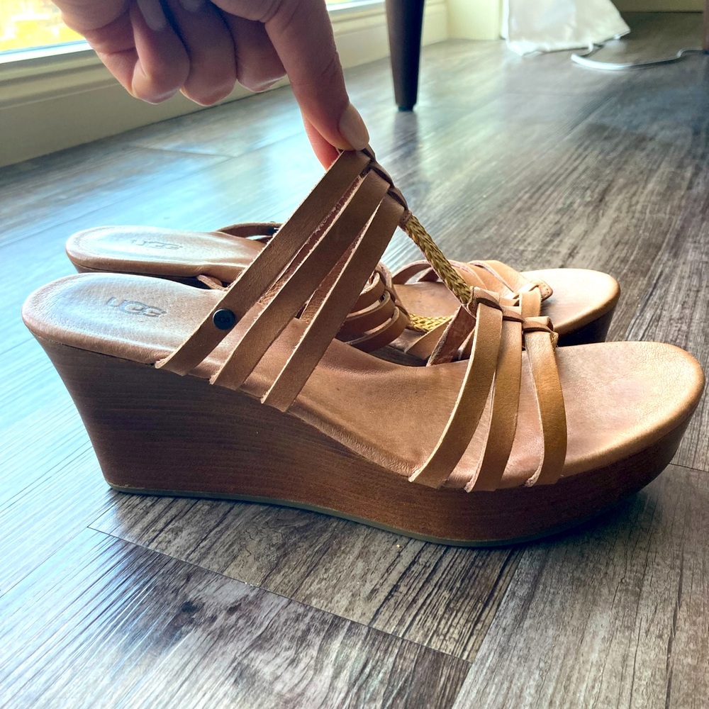 Ugg Wedges, size 9